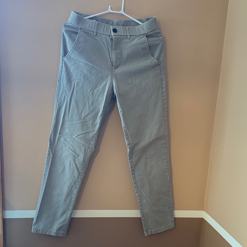 Men's Gray Chinos